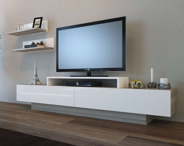 Hanah Home TV Unit White Cordoba Lusi - Cordoba, White