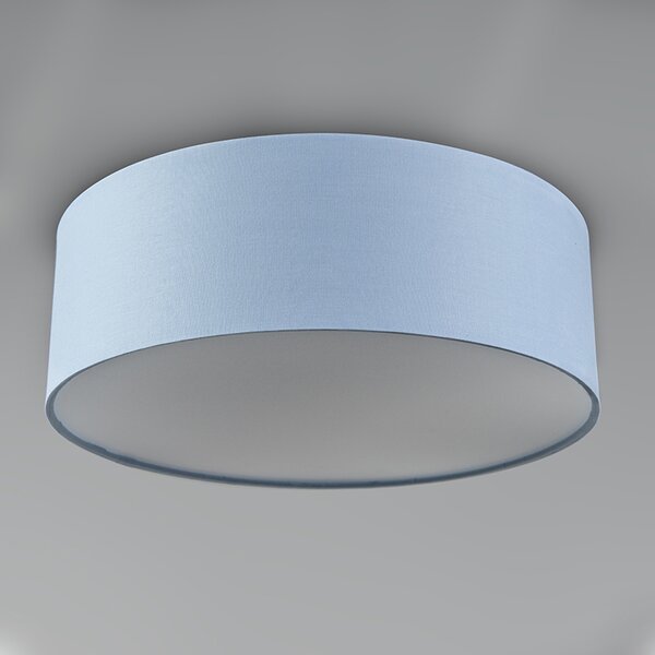Mennyezeti lámpa kék 30 cm, LED-del - Drum LED