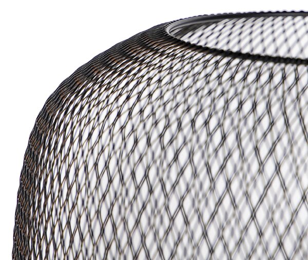 Modern fekete állólámpa - Bliss Mesh