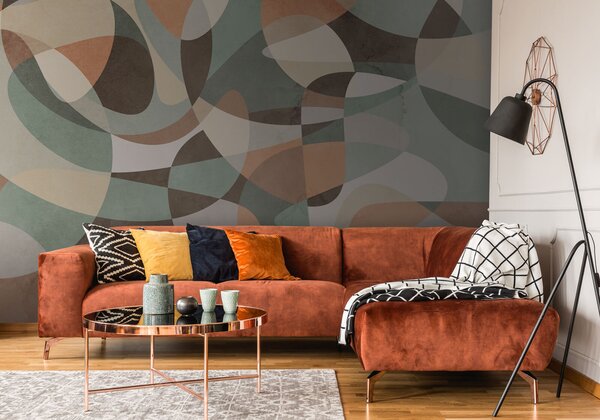 Fotótapéta Színes minta egy felületen, Designer fali fotótapéta, Népszerű fotótapéta, u73971 - Tapeko.hu