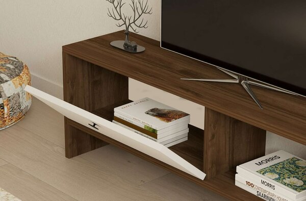 Gaye - walnut, white