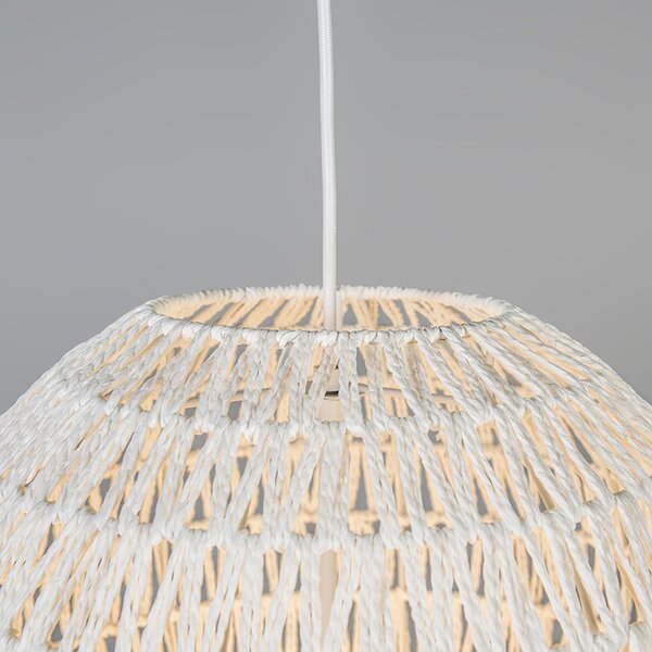 Retro lógólámpa fehér 40 cm - Lina Ball 40
