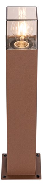 Ipari kültéri állólámpa rozsdabarna 50 cm IP44 - Denmark