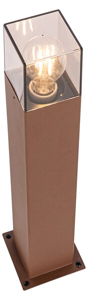 Ipari kültéri állólámpa rozsdabarna 50 cm IP44 - Denmark