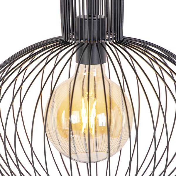 Design lógólámpa fekete - Wire Bake
