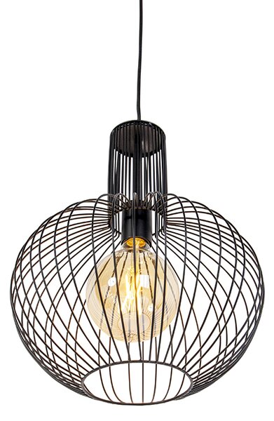 Design lógólámpa fekete - Wire Bake