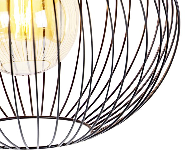 Design lógólámpa fekete - Wire Bake