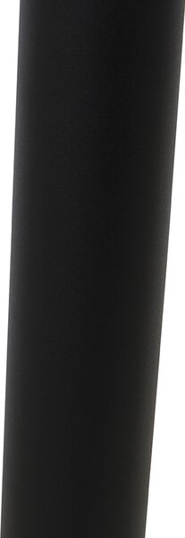 Álló kültéri lámpa fekete átlátszó gömbbel 100 cm IP44 - Sfera