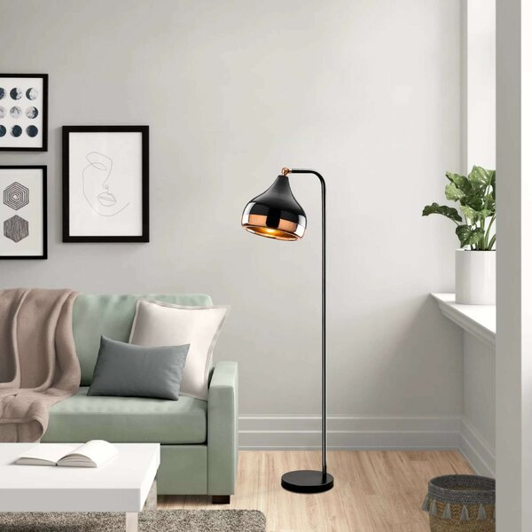 Opviq Floor Lamp Black Copper Yıldo - 6906