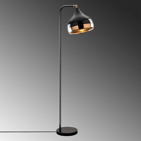 Opviq Floor Lamp Black Copper Yıldo - 6906