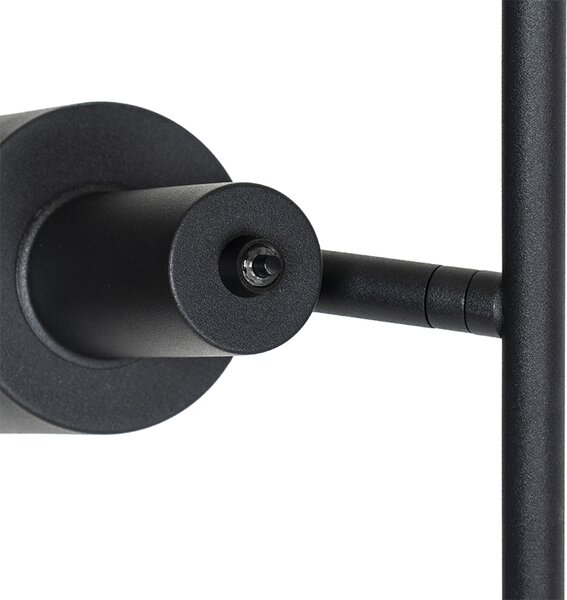 Modern állólámpa fekete 2-lámpás - Stijn