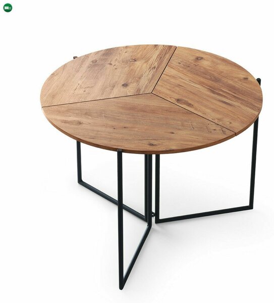 Hanah Home Dining Table Atlantic Pine Yaprak - 1201