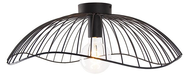 Design mennyezeti lámpa fekete 50 cm - Pua