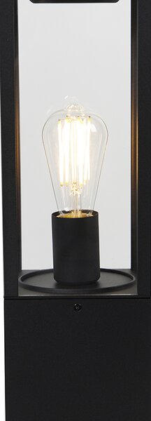 Ipari kültéri állólámpa fekete 80 cm IP44 - Charlois