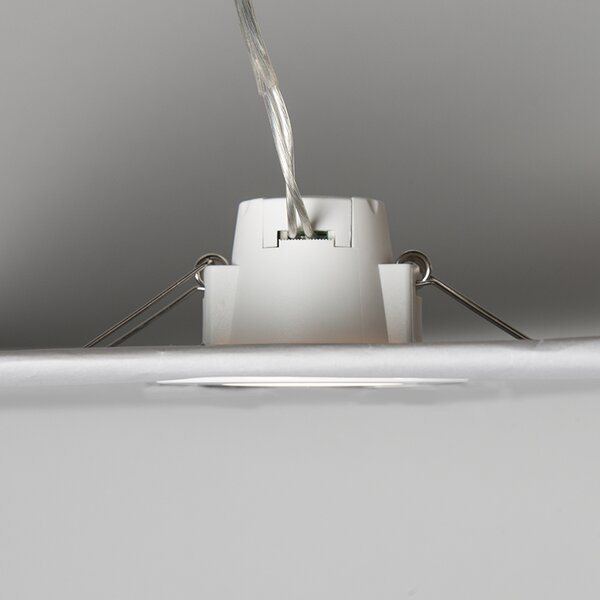 3 db beépített spotlámpa készlet fehér LED-del 3000K 4W IP65 - Blanca