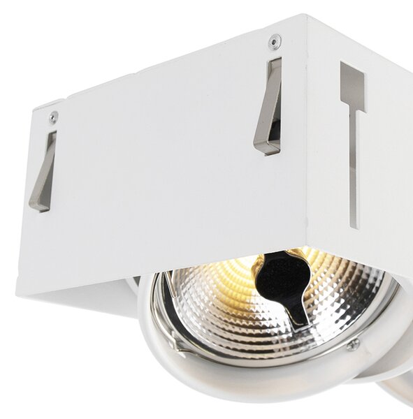 Beépített spotlámpa fehér AR111 Trimless 3-lámpás - Oneon