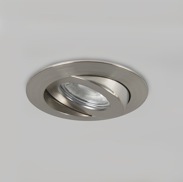 3 db-os beépített spotlámpa készlet acélból LED-del IP44 - Relax LED