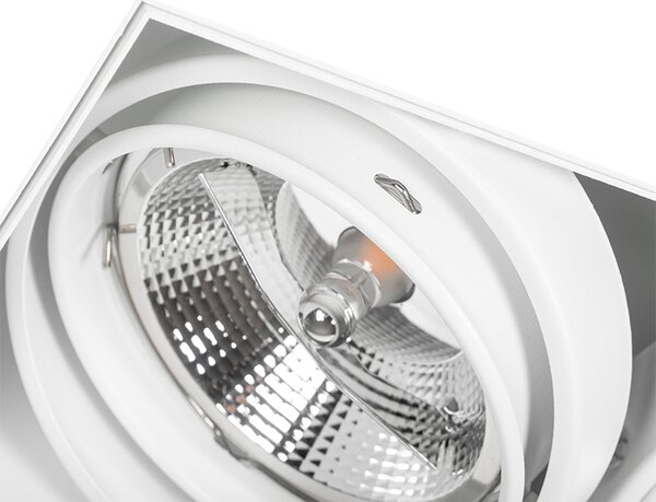 Beépített reflektor fehér GU10 AR111 Trimless 2-lámpás - Oneon