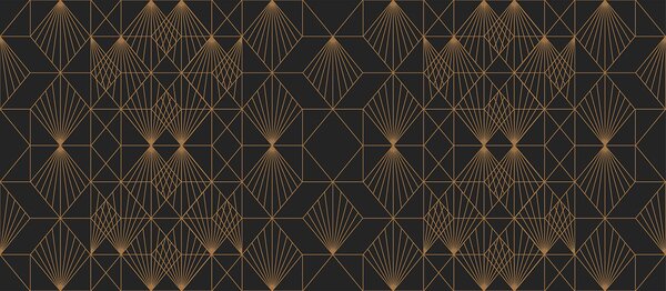 Fotótapéta Elegáns geometriai mintázatú fémes mintázat, Geometriai 3D fotótapéta, Népszerű fotótapéta, u75446 - Tapeko.hu