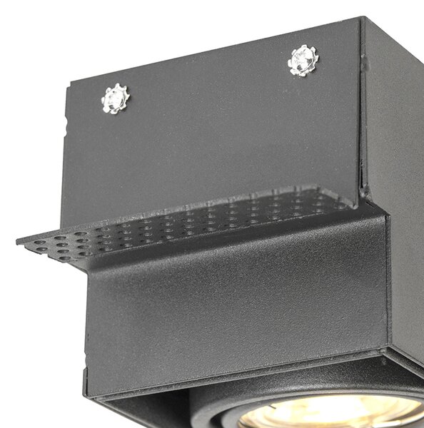Okos beépített reflektor fekete, 2 db WiFi GU10 Trimless - Oneon 2