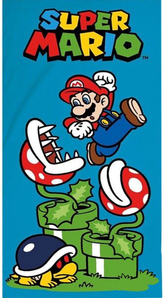 Super Mario fürdőlepedő, strand törölköző 70x140cm