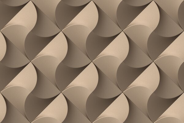 Fotótapéta Geometrikus minta ívelt formákkal, Modern fotótapéta, Modern fotótapéta, u75836 - Muralas.hu