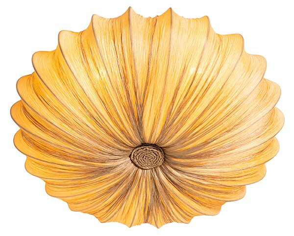 Dizájn mennyezeti lámpa bézs 60 cm 5-lámpás - Plu