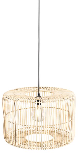Keleti függőlámpa rattanból 45 cm - Maud