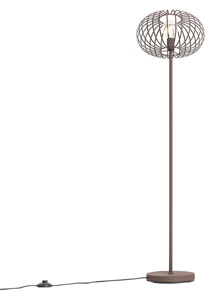 Design állólámpa rozsdabarna - Johanna