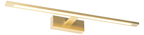 Fali lámpa sárgaréz 62 cm LED-del IP44 - Jerre