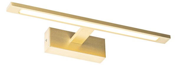 Fali lámpa sárgaréz 41,5 cm LED-del IP44 - Jerre