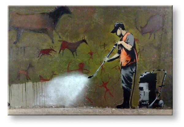 Vászonkép Street Art - Banksy XOBBA010O1