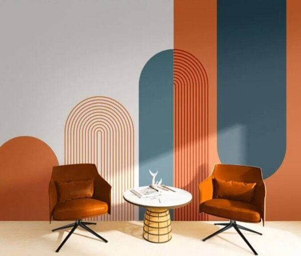 Fotótapéta Retro ívek - minta, Fotótapéta absztrakt, u93598 : Uwalls.hu