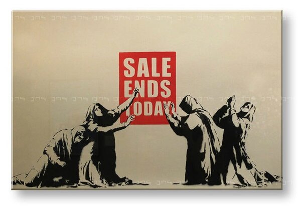 Vászonkép Street Art - Banksy XOBBA025O1