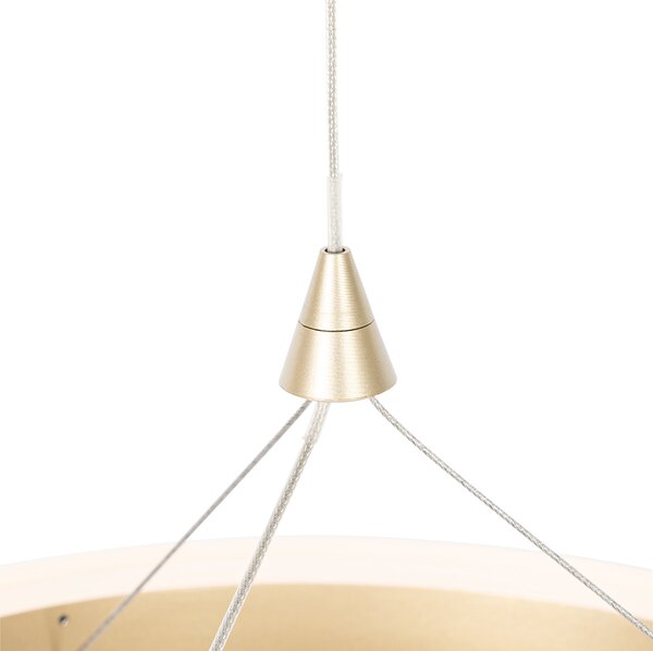 Lógólámpa sárgaréz 30 cm LED-del, 3 fokozatban szabályozható - Lyani