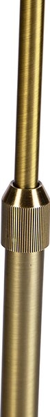 Állólámpa állítható bronz világosbarna árnyékolóval 50 cm - Parte