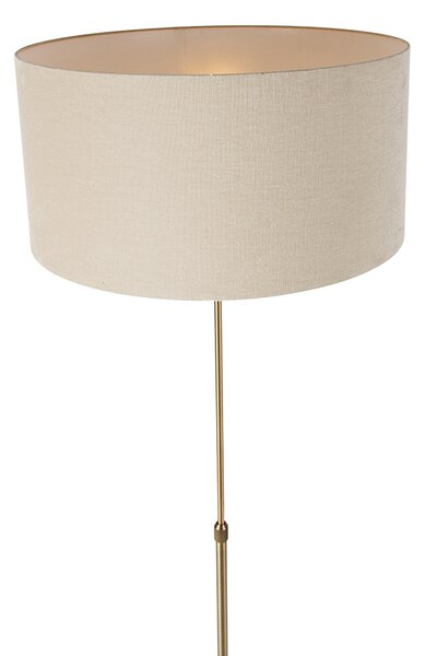 Állólámpa állítható bronz világosbarna árnyékolóval 50 cm - Parte