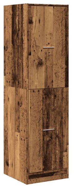 VidaXL Rusztikus Fa Patikaszekrény - 4 Fiók - 144,5 cm