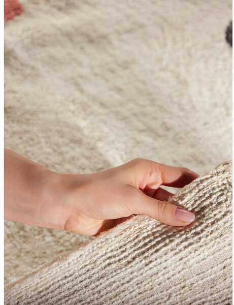 Krémszínű mosható-kézi szövésű pamut gyerek szőnyeg 140x200 cm Snuggle Pippo – Hanse Home