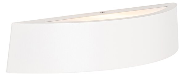 Modern kültéri fali lámpa fehér IP44 - Caz