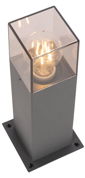 Modern kültéri állólámpa 30 cm sötétszürke IP44 - Denmark