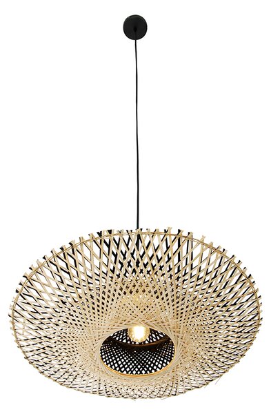 Keleti függőlámpa bambuszból 50 cm - Rina