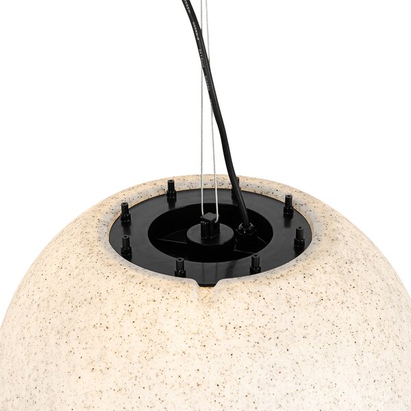 Okos kültéri lámpa szürke 45 cm IP65 LED-del - Nura