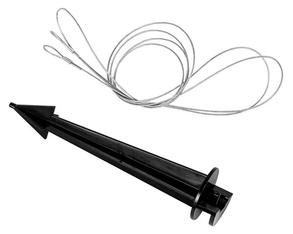 Modern kültéri lámpa fehér 56 cm IP65 - Nura