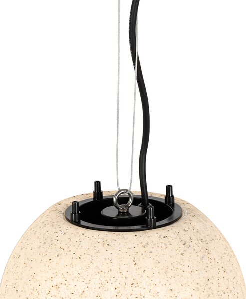 Okos kültéri lámpa szürke 25 cm IP65 WiFi A60-nal - Nura