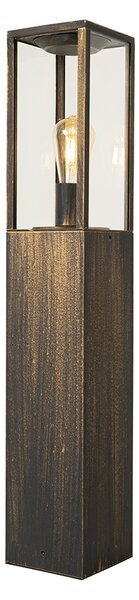 Vintage kültéri állólámpa antik arany 80 cm IP44 - Charlois