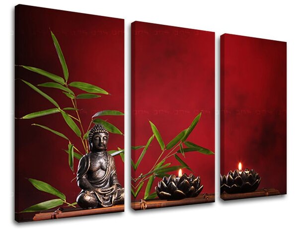 3-részes falfestmény FENG SHUI FS013E30