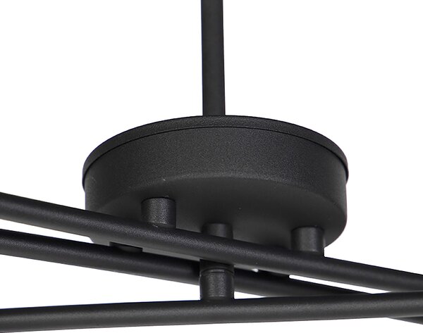 Okos lógólámpa fekete állítható, 6 db Wifi B35 izzóval - Lofty