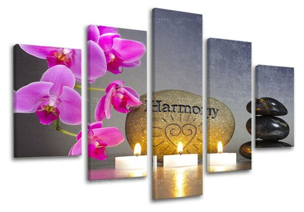 5-részes falfestmény FENG SHUI FS023E50