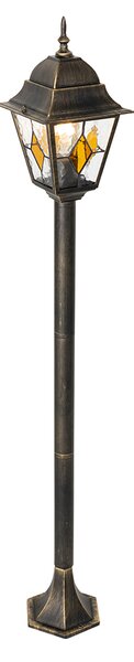 Vintage kültéri lámpa antik arany 120 cm - Antigua